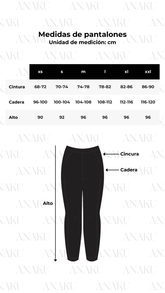 guia pantalon